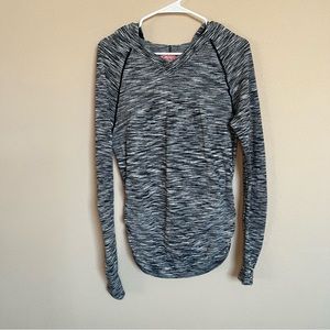 Maternity Hooded Longsleeve Workout Top